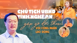 Chủ tịch UBND tỉnh Nghệ An gặp gỡ, đối thoại với công nhân lao động