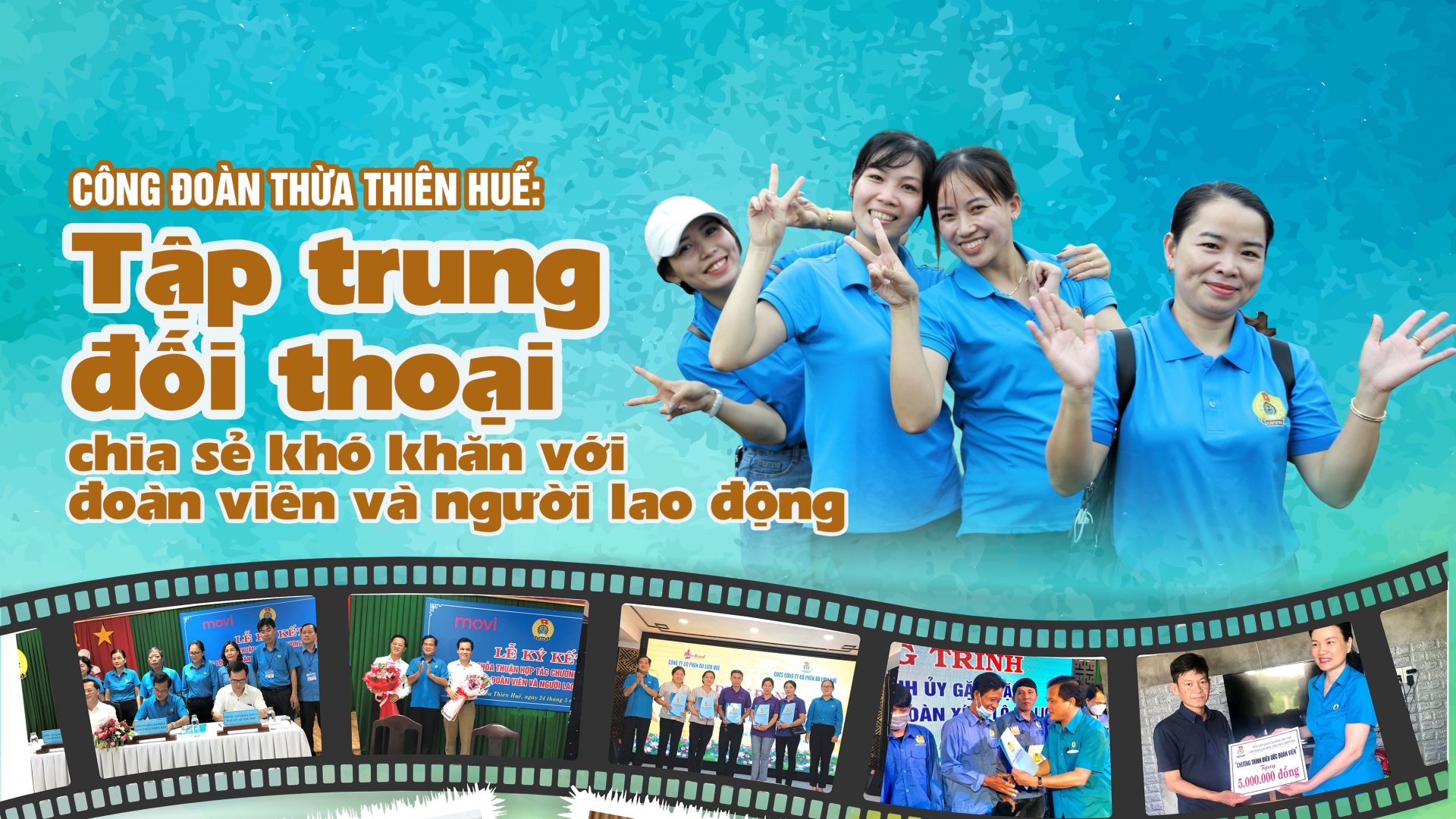 Tập trung đối thoại, chia sẻ khó khăn với đoàn viên và người lao động