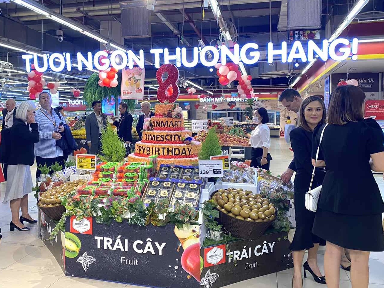 Tổng Lãnh sự quán New Zealand khảo sát thị trường nhập khẩu Việt Nam tại WinMart