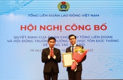 Ông Trần Trọng Đạo trở thành Hiệu trưởng Trường Đại học Tôn Đức Thắng