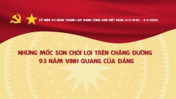 Những mốc son chói lọi trên chặng đường 93 năm vinh quang của Đảng