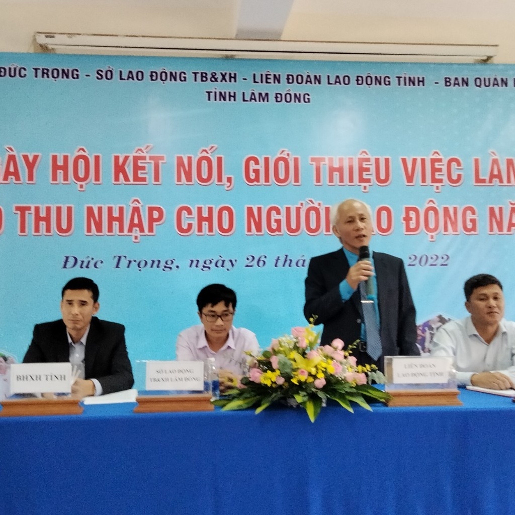 Công đoàn Lâm Đồng phối hợp với các sở, ngành vì quyền lợi của người lao động