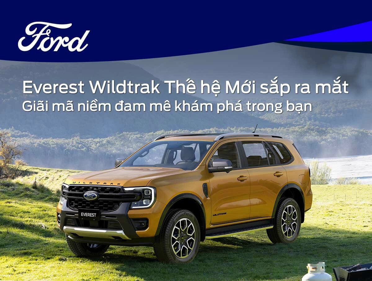 Ford xác nhận sắp bán Everest Wildtrak tại Việt Nam