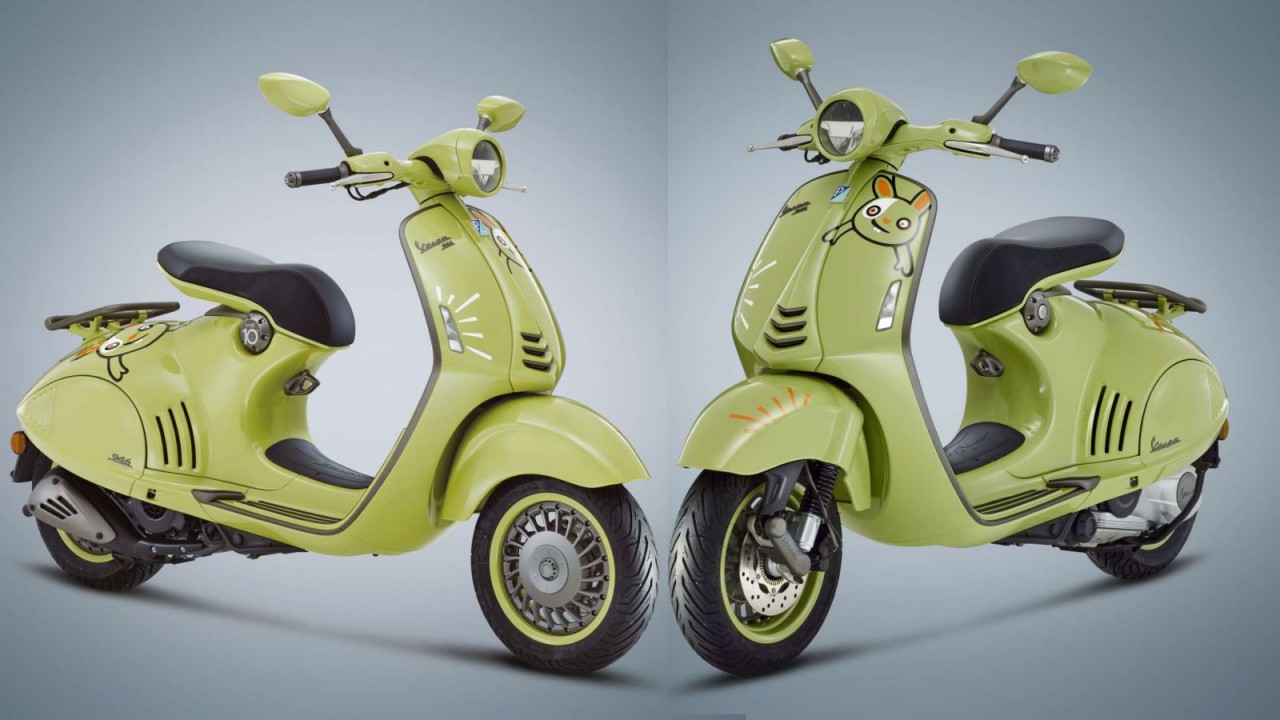 Vespa 946 phiên bản Thỏ kỷ niệm Tết châu Á