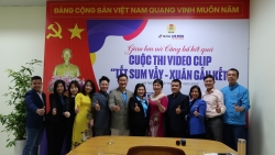 Ấm áp buổi giao lưu và công bố kết quả cuộc thi video clip "Tết sum vầy, Xuân gắn kết"