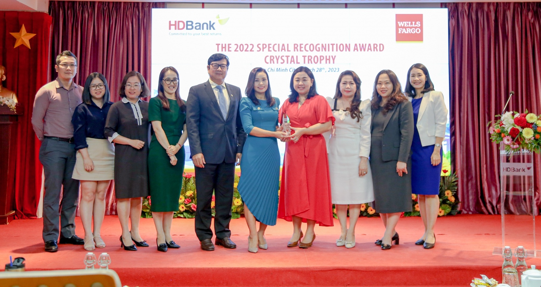 HDBank tiếp tục nhận giải thưởng chất lượng thanh toán quốc tế xuất sắc