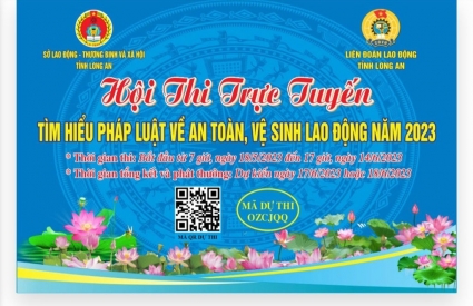 Hội thi trực tuyến tìm hiểu pháp luật về An toàn, vệ sinh lao động