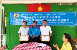 Tiền Giang chào mừng Đại hội Công đoàn bằng những công trình thiết thực