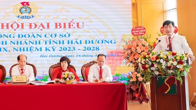 Công đoàn Agribank: 100% các CĐCS tổ chức thành công đại hội nhiệm kỳ 2023 - 2028