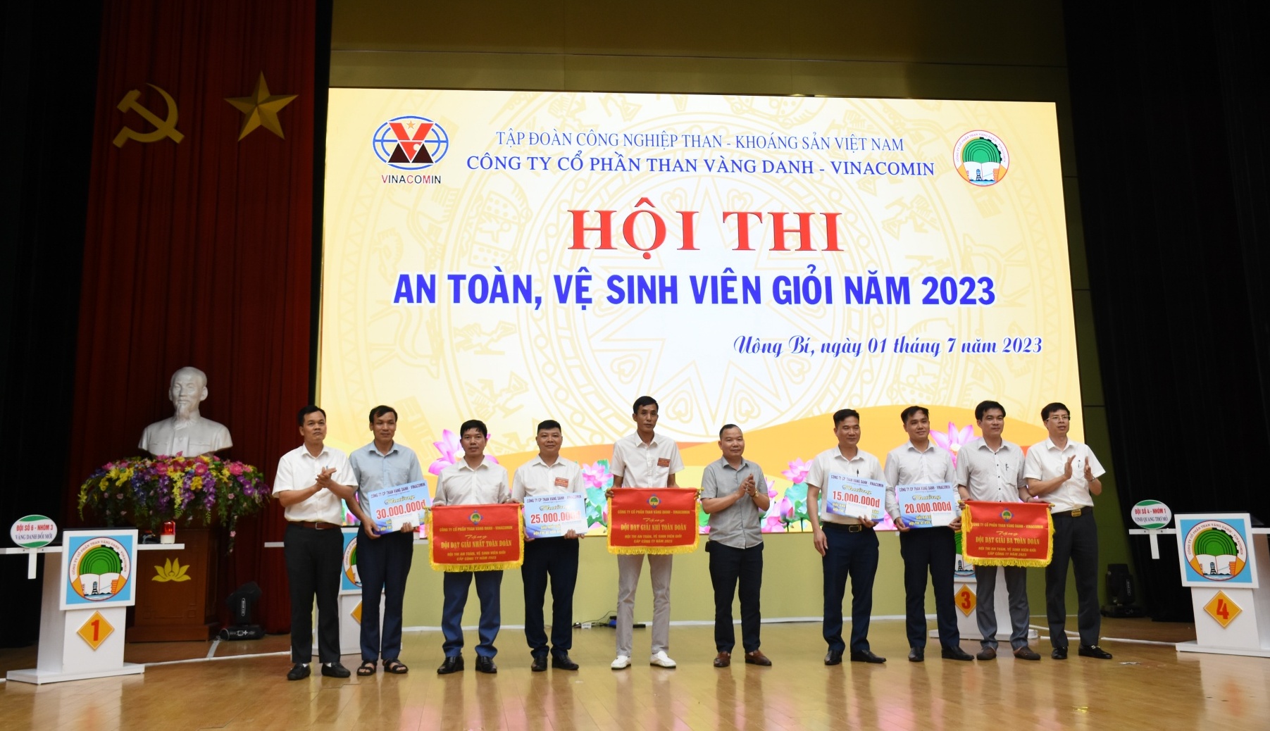 Than Vàng Danh: Sôi nổi Hội thi An toàn vệ sinh viên giỏi năm 2023