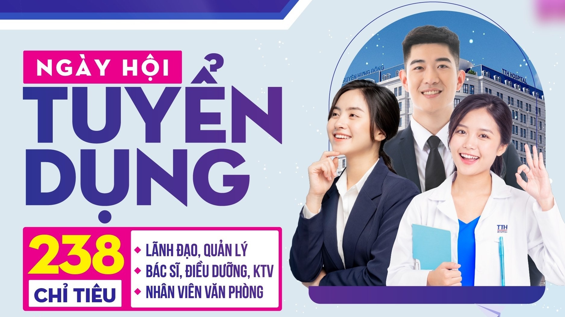 Nghệ An: Bệnh viện YHCT - PHCN Nguyên Phúc tuyển dụng 238 chỉ tiêu việc làm