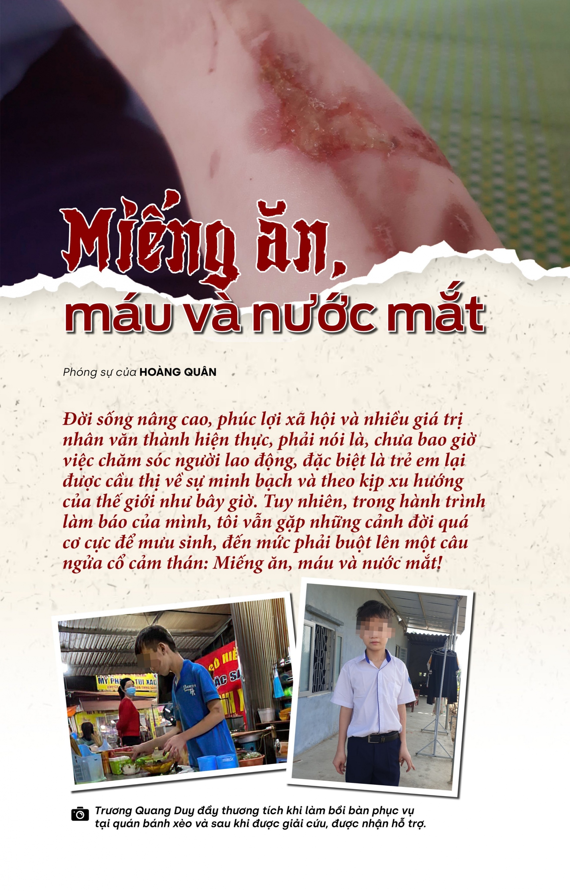 Miếng ăn, máu và nước mắt