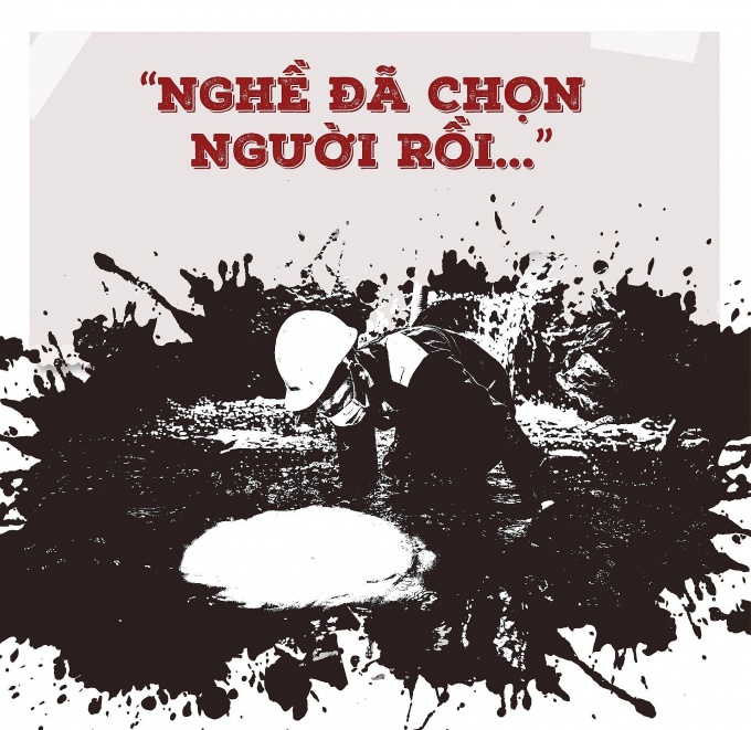 Những “con ong” trong lòng cống thải