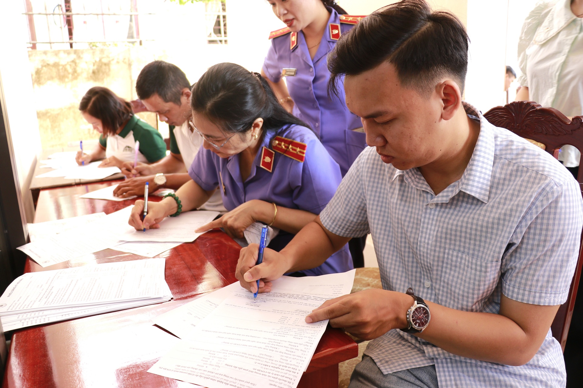 Đông đảo đoàn viên, người lao động tại tỉnh Quảng Trị tham gia hiến máu tình nguyện