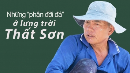 Những “phận đời đá” ở lưng trời Thất Sơn