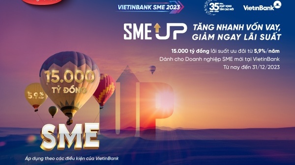 VietinBank tiếp tục giảm lãi suất cho vay doanh nghiệp vừa và nhỏ, chỉ từ 5,9%/năm