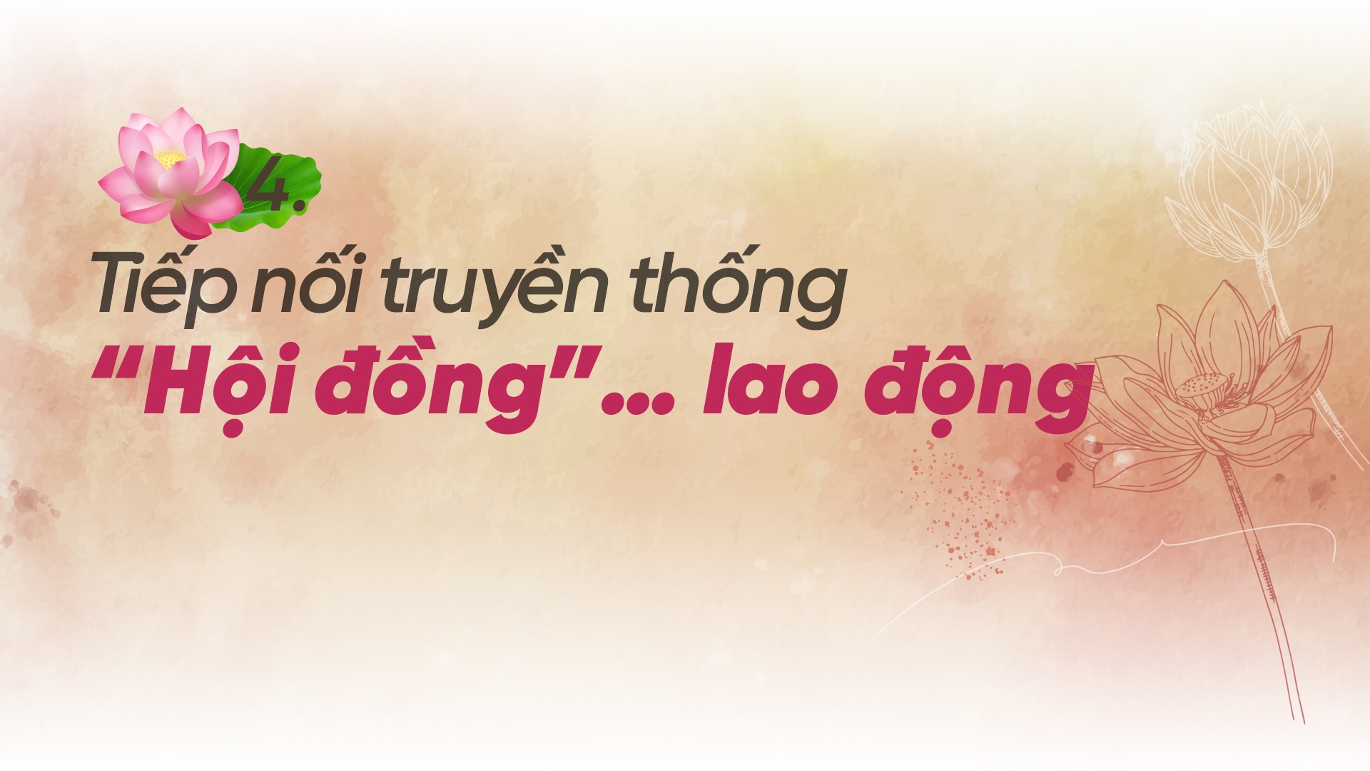 “Ông Hội đồng” đưa Sen Hồng ra thế giới