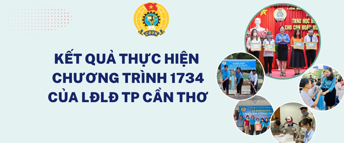 Kết quả thực hiện chương trình 1734 của LĐLĐ TP Cần Thơ