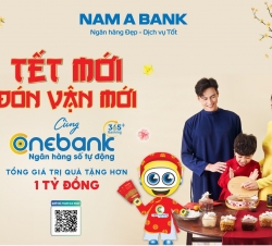 Tết đón vận mới cùng ngân hàng số Nam A Bank