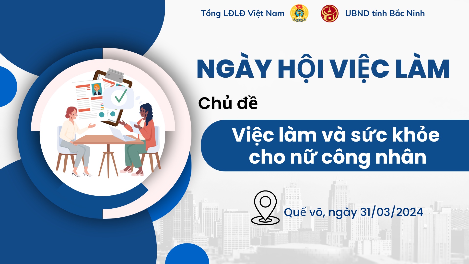 Các hoạt động nổi bật trong Ngày hội việc làm cho lao động nữ