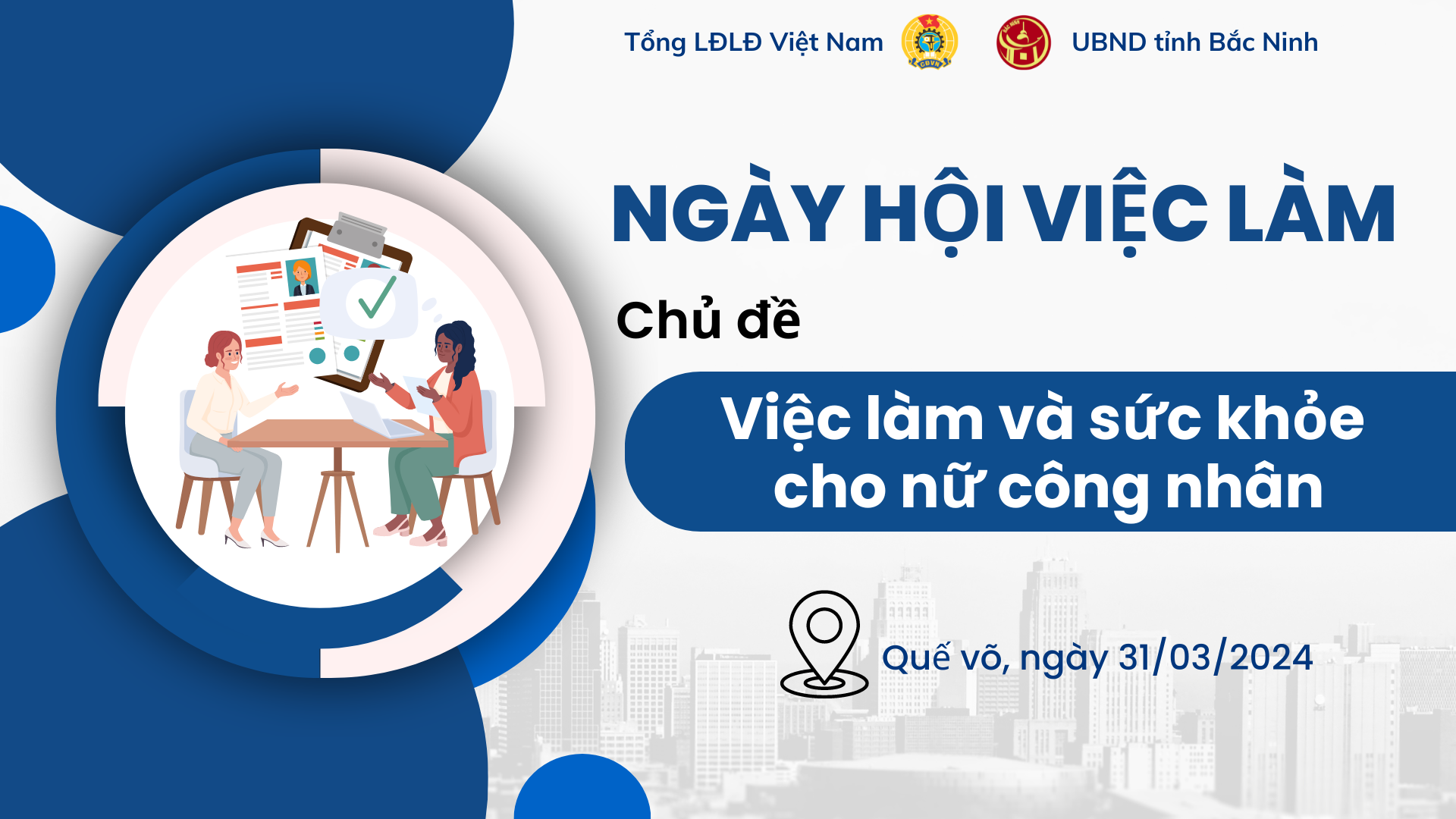 Các hoạt động nổi bật trong Ngày hội việc làm cho lao động nữ