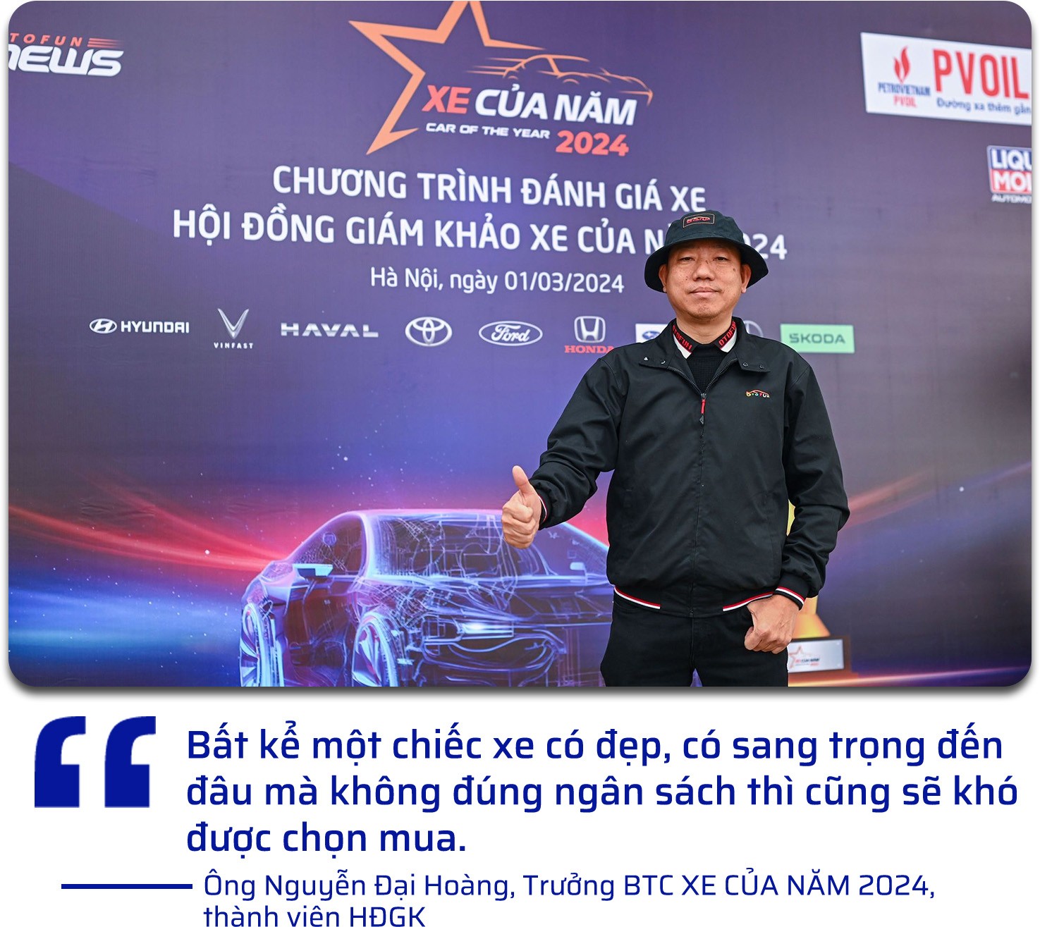 Hội đồng Giám khảo XE CỦA NĂM 2024 tiết lộ lý do chọn Hyundai Custin là Xe Thoải mái Tiện ích nhất 2024