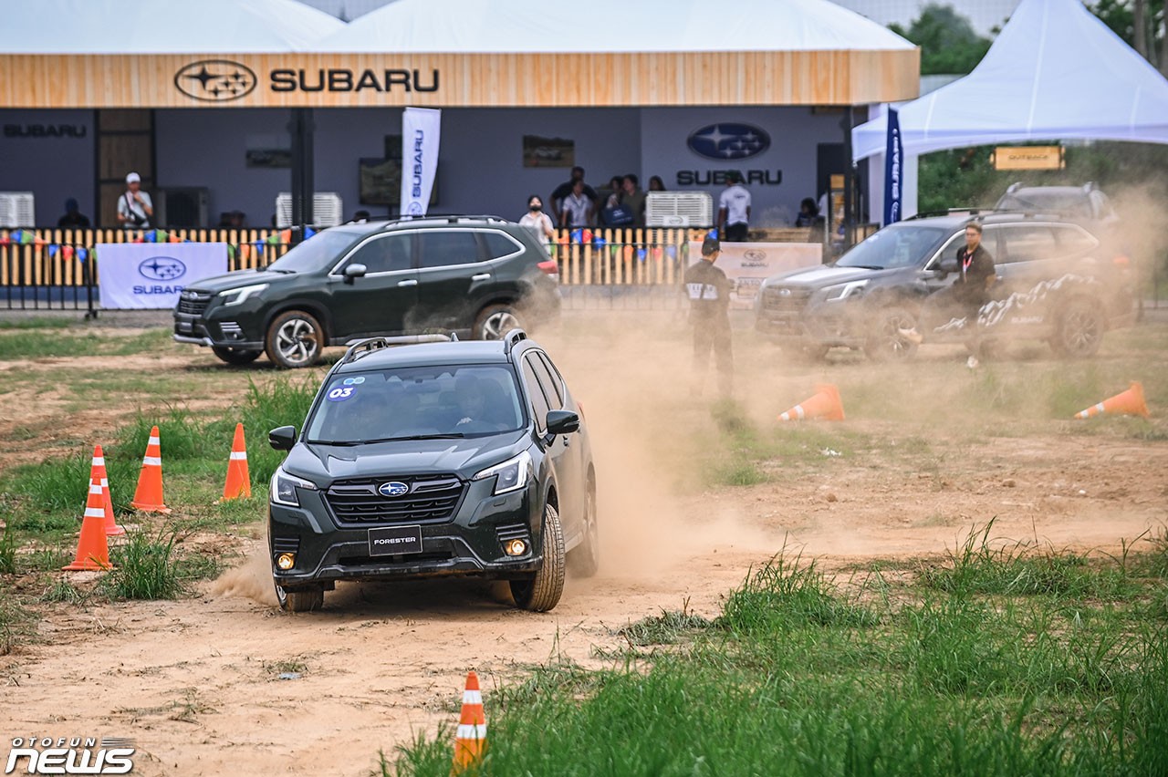 Cùng Subaru Forester lội nước, đi vách nghiêng, leo dốc cao tại thủ đô Hà Nội