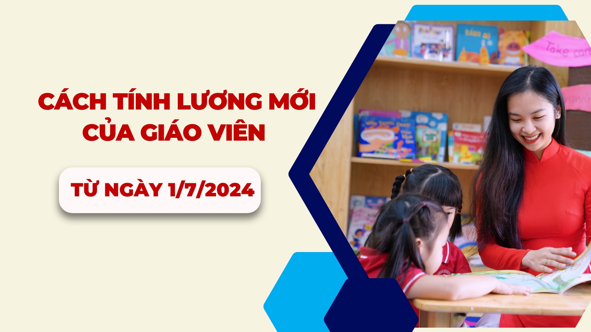 Cách tính lương mới của giáo viên từ ngày 1/7/2024