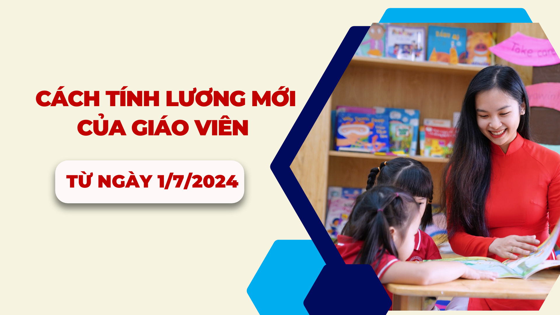 Cách tính lương mới của giáo viên từ ngày 1/7/2024