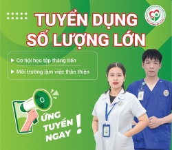 Phòng khám Đa khoa Thủy Minh Tâm tuyển dụng 68 lao động với nhiều vị trí việc làm