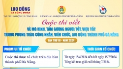 Thể lệ Cuộc thi viết về CNVCLĐ TP Đà Nẵng lần III