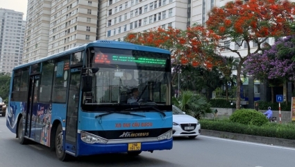 Xí nghiệp xe buýt Cầu Bươu liên tục tuyển dụng lái xe buýt và bán vé trên xe buýt
