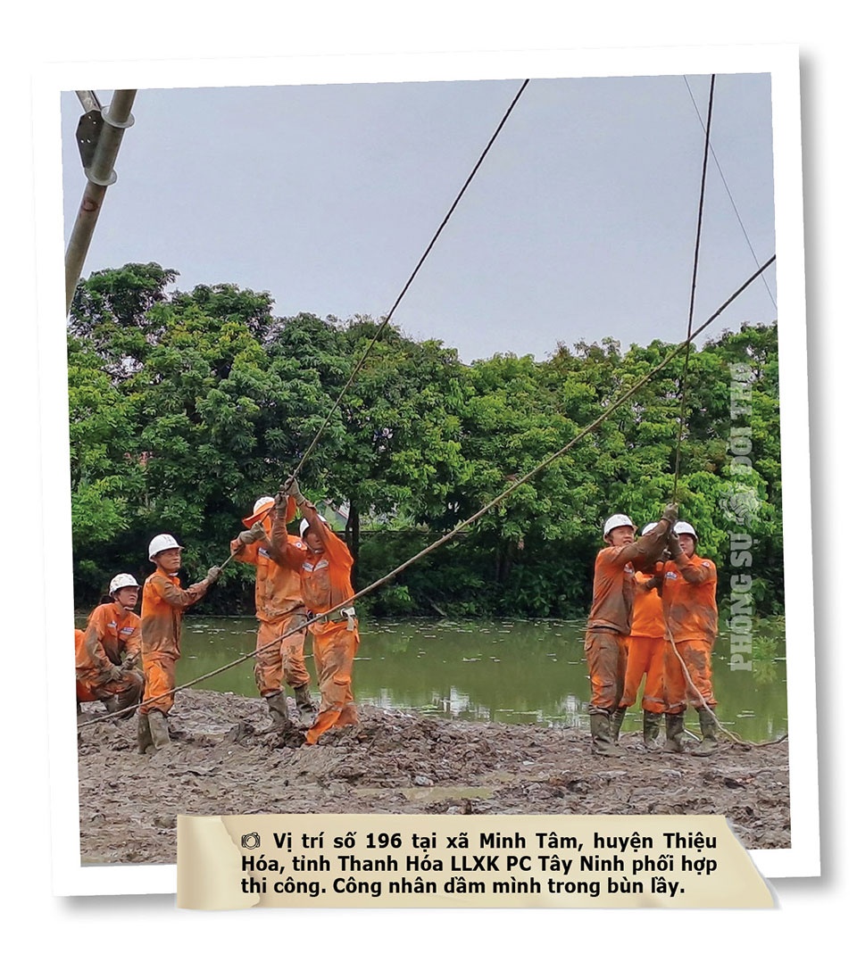 Những người “vượt nắng, thắng mưa” hoàn thành dự án đường dây 500 kV mạch 3