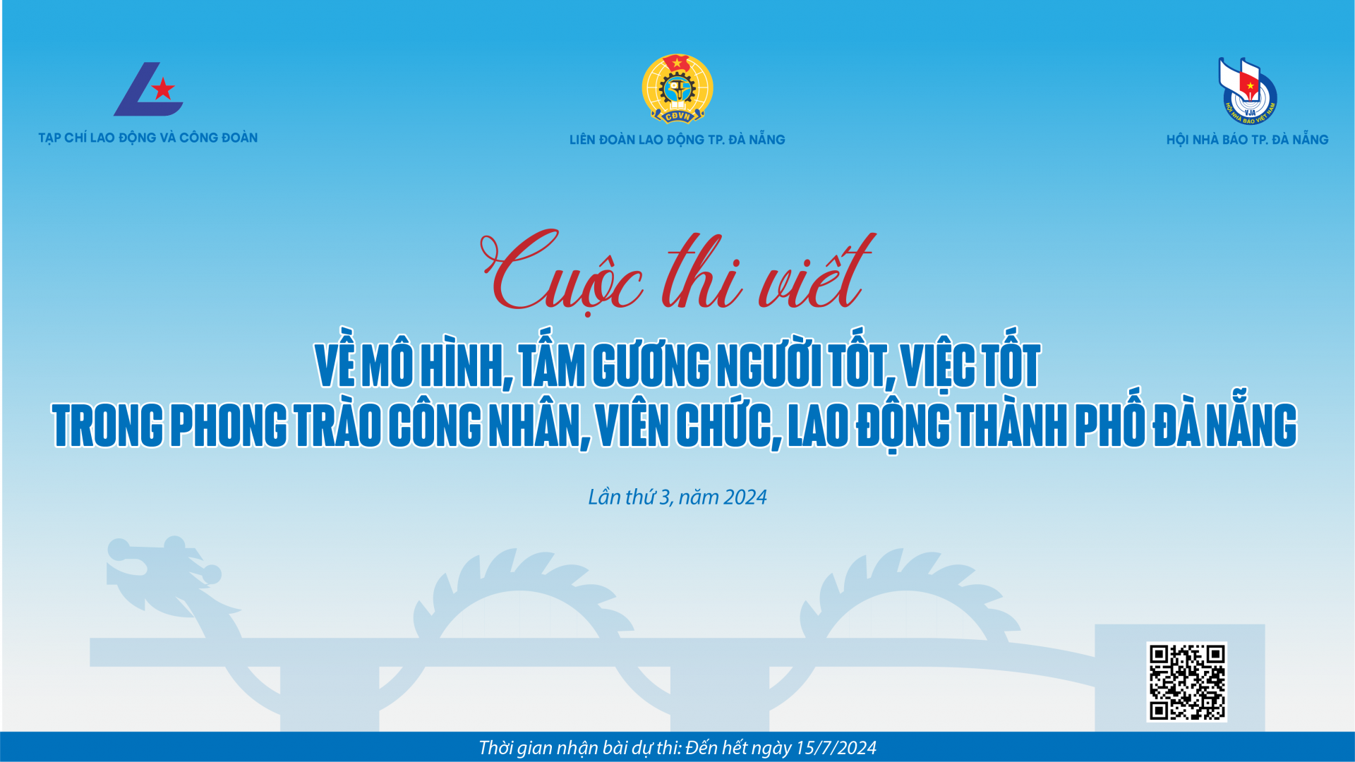 Cuộc thi viết về mô hình, tấm gương người tốt, việc tốt trong phong trào CNVCLĐ TP Đà Nẵng