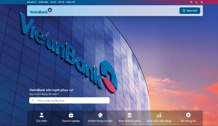 VietinBank nâng tầm trải nghiệm với website mới