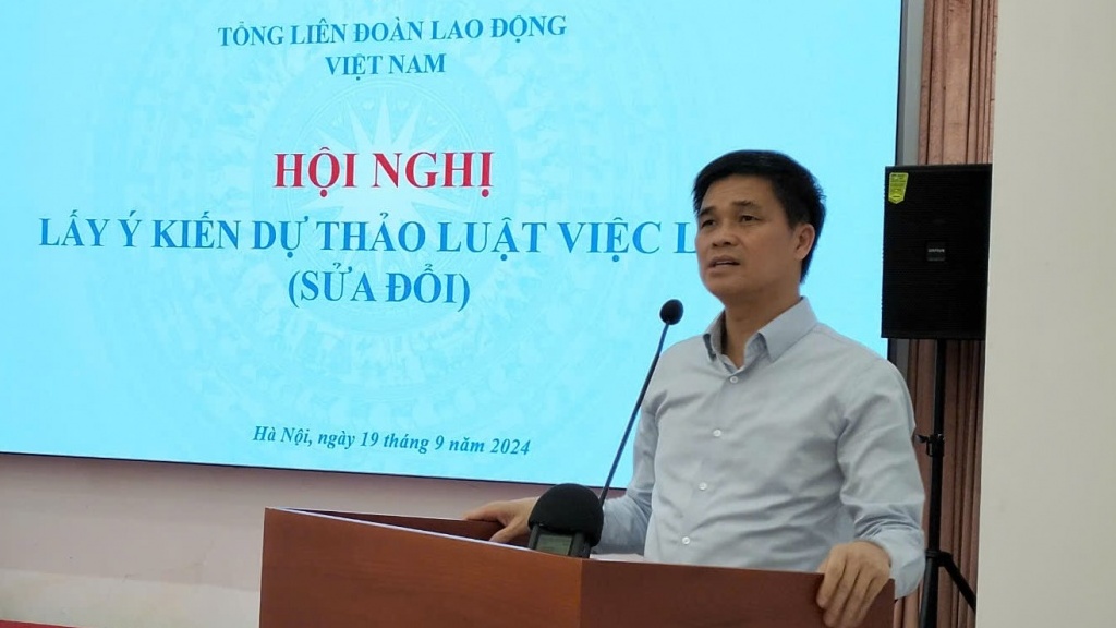 Góp ý dự thảo Luật Việc làm: Vì mục tiêu việc làm tốt, thu nhập cao cho người lao động