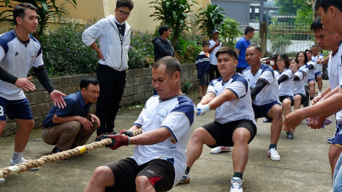 Hội thao Công đoàn ngành Nông nghiệp và Phát triển nông thôn tỉnh Đắk Lắk