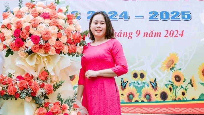 Cô giáo Trần Thị Bích Hồng - dấu ấn yêu thương của Trường THCS Phan Chu Trinh