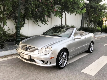 Mercedes CLK mui trần 17 năm tuổi giá chỉ 500 triệu đồng