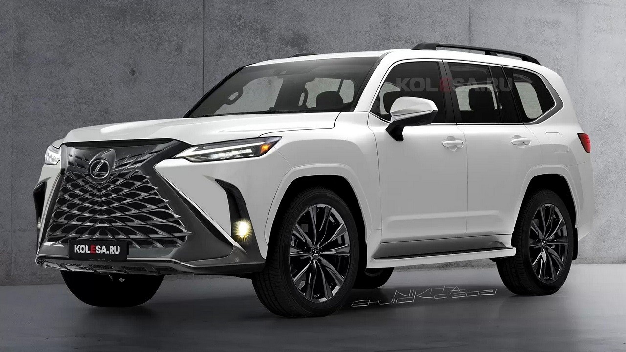 Hình phác thảo Lexus LX hoàn toàn mới