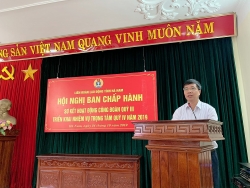 Hội nghị lần thứ V Ban chấp hành Liên đoàn Lao động tỉnh Hà Nam nhiệm kỳ 2018-2023