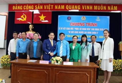 LĐLĐ quận 8 ký kết giao ước “Phúc lợi đoàn viên” giai đoạn 2019 - 2023