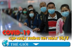 Covid-19: Cập nhật thông tin mới nhất ngày 15/7