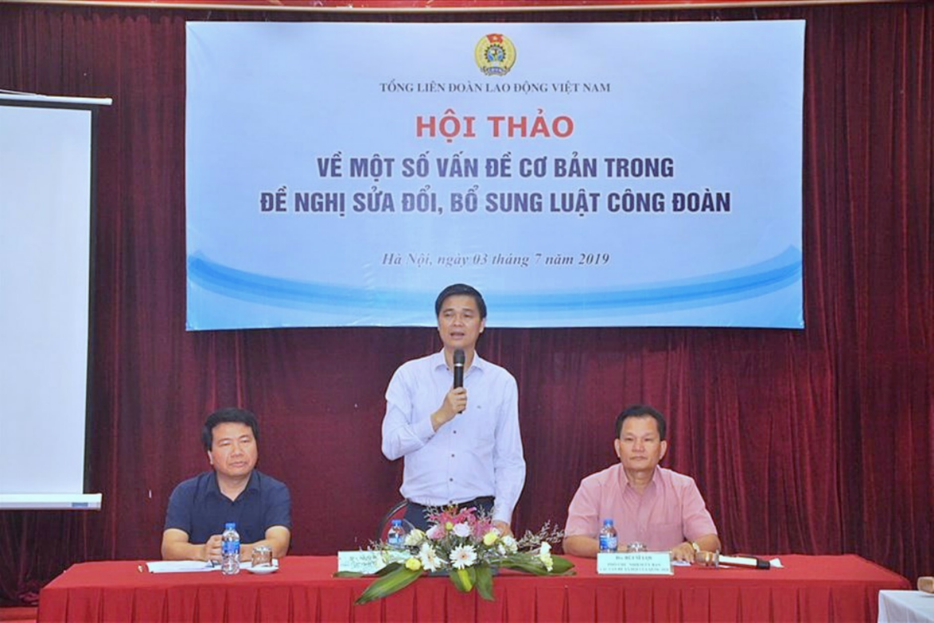 "Sửa đổi luật công đoàn  để làm tổ chức công đoàn mạnh lên"