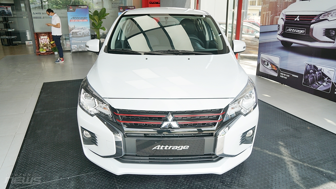 mitsubishi attrage 2020 them nhieu trang bi gia khong thay doi