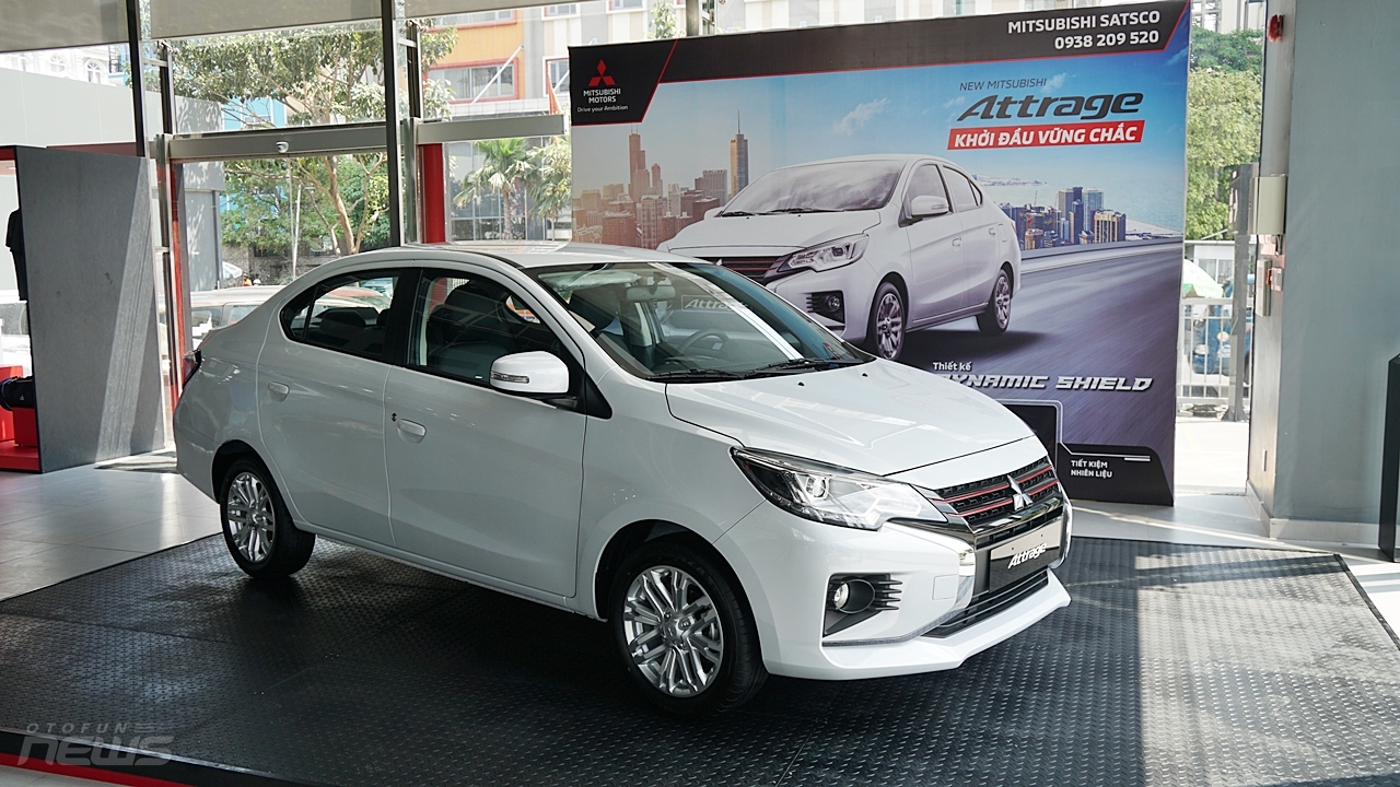 mitsubishi attrage 2020 them nhieu trang bi gia khong thay doi