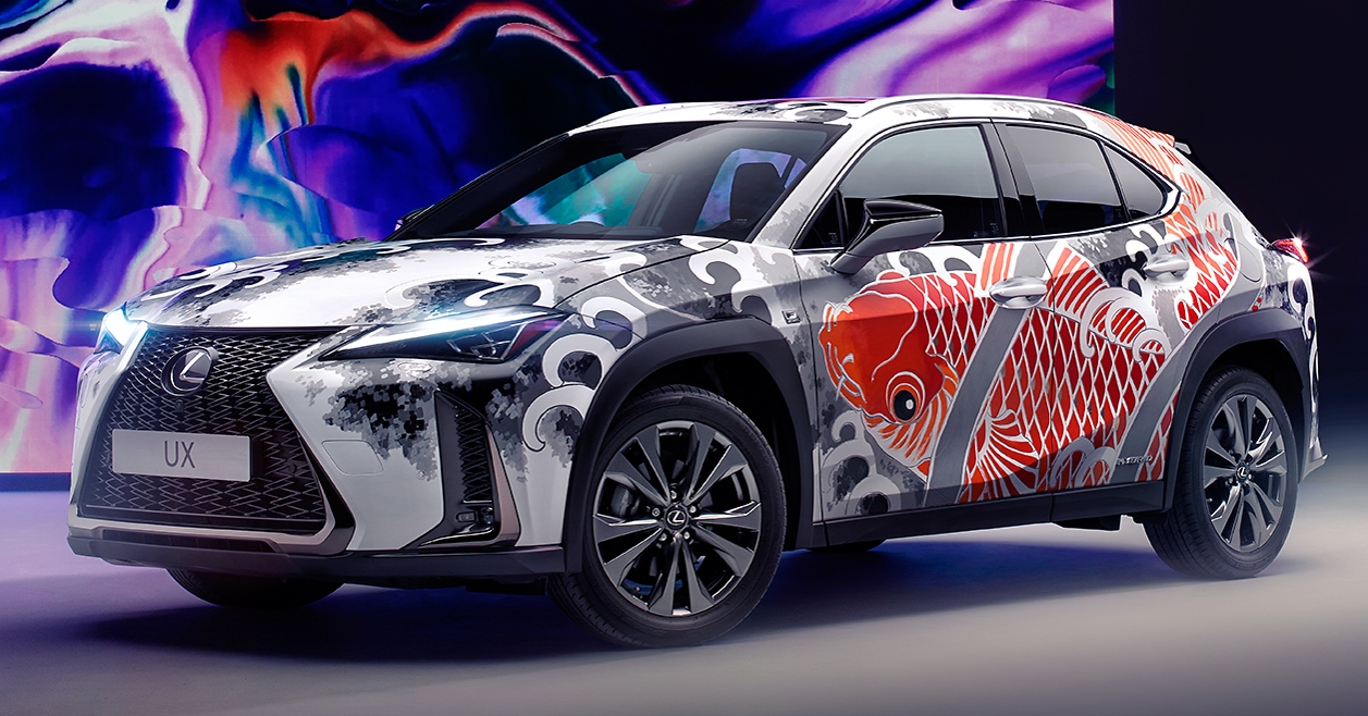 lexus ux phien ban dac biet danh cho nguoi me ca koi