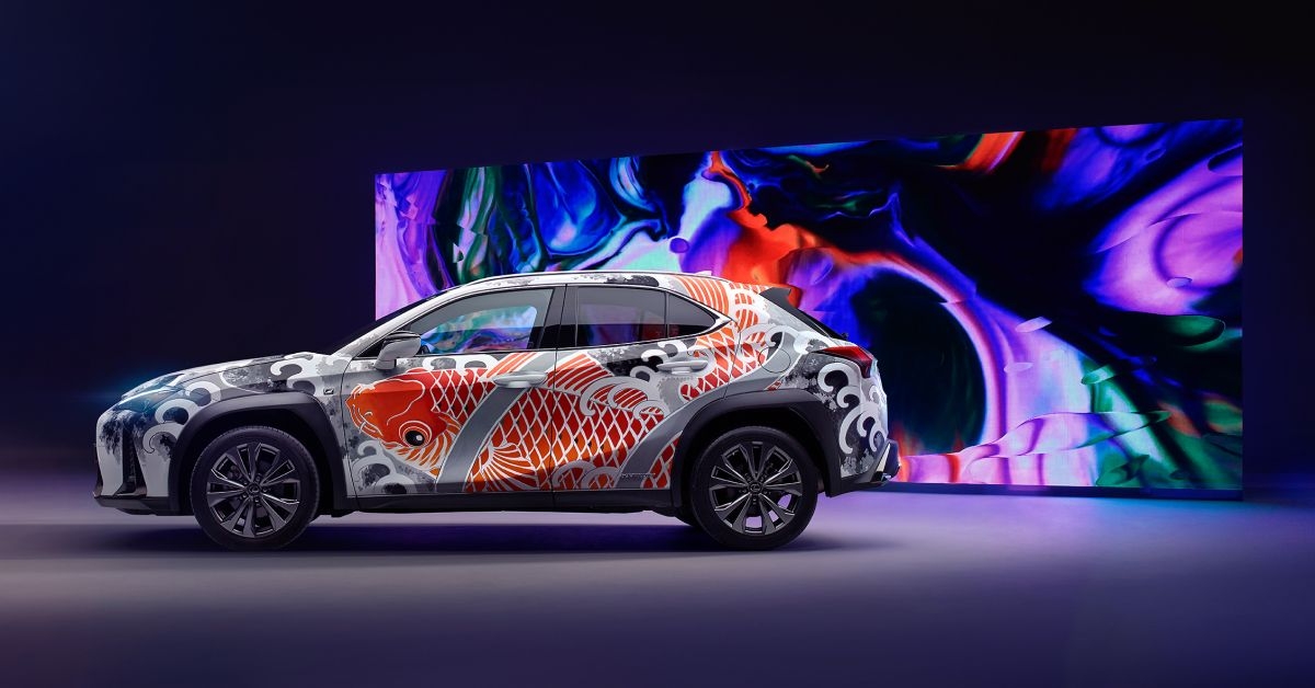 lexus ux phien ban dac biet danh cho nguoi me ca koi