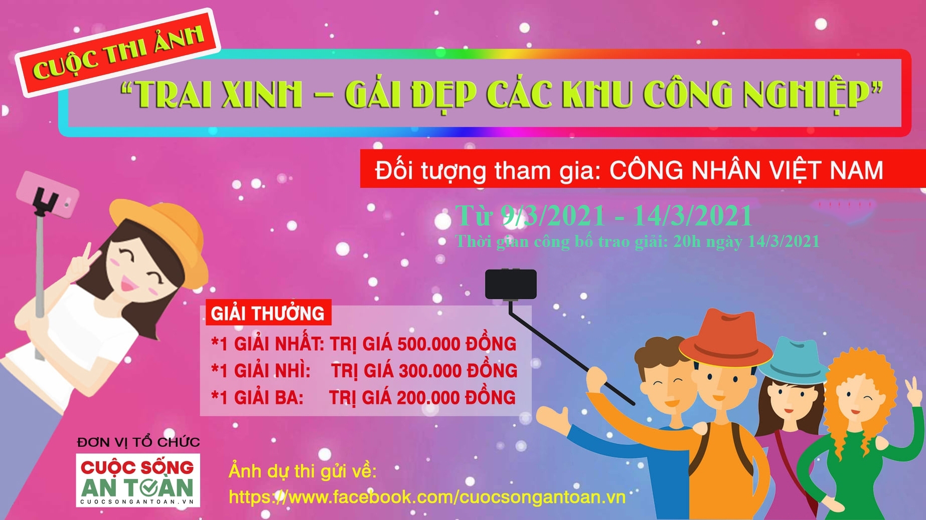 Cập nhật cuộc thi ảnh “Trai xinh – Gái đẹp các khu công nghiệp” tuần 4 năm 2021