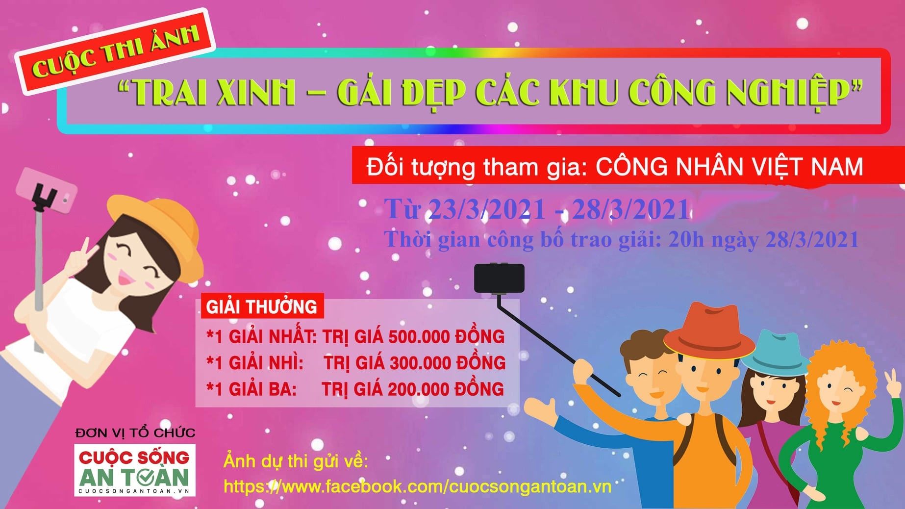 Cập nhật ngày 25/3 – “Trai xinh – Gái đẹp các khu công nghiệp” tuần 6 năm 2021